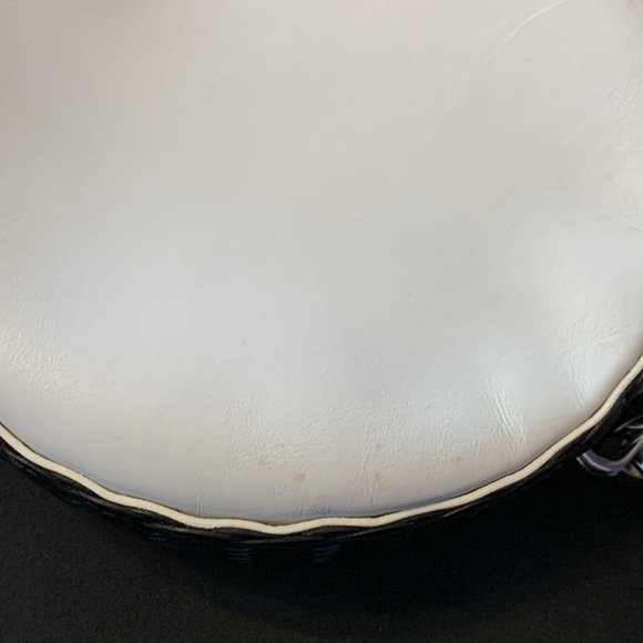 Sportmax White Canteen Style Purse wristlet - Picture 12 of 14